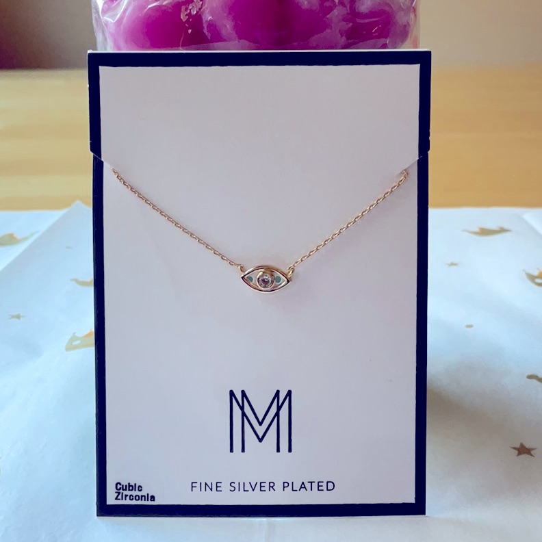 Essentials Evil Eye Necklace Nwt 50$